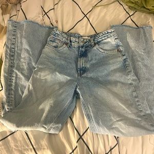 Zara 90s baggy wide leg jeans!